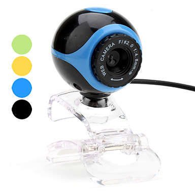 8 Megapixel Clip-on USB 2.0 Webcam (Black)